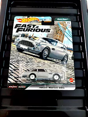Buy Hot Wheels Fast & Furious  Aston Martin DB5-Grey-1/5 New But Damage To Perspex • 4£