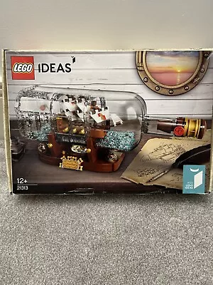Buy LEGO Ideas 21313 Ship In A Bottle BRAND NEW SEALED Retired Set • 67£