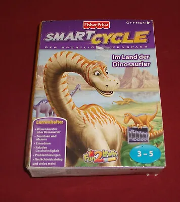 Buy Fisher Price SMART CYCLE In The Land Of The Dinosaurs Software. • 10.23£