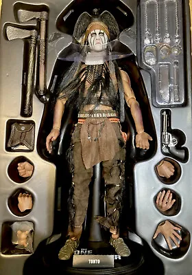 Buy Hot Toys Tonto Johnny Depp 902083 The Lone Ranger One Sixth Action Figure In Box • 199.95£