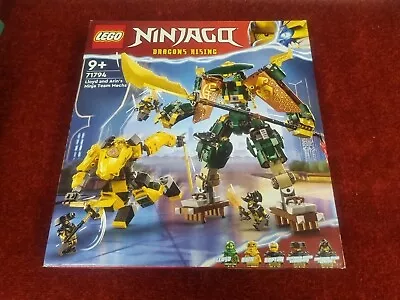 Buy LEGO NINJAGO: Lloyd And Arin's Ninja Team Mechs (71794) 9+ New&sealed  • 59.99£