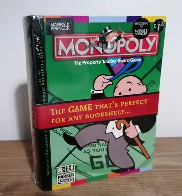 Buy SEALED RARE Monopoly Bookshelf Game Parker Classic BOARDGAME Hasbro 2006  • 49.99£