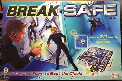 Buy BREAK The SAFE Electronic Board Game 2003 Mattel COMPLETE -Tested • 23.68£