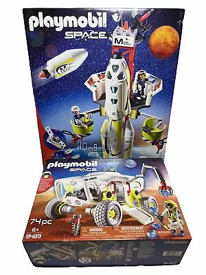 Buy Playmobil 9488 Space Bundle - Rocket And Rover 9489 - ALL NEW • 80£