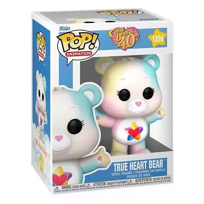 Buy Funko POP! - Care Bears 40th #1206 True Heart Bear Figure 9cm • 14.33£