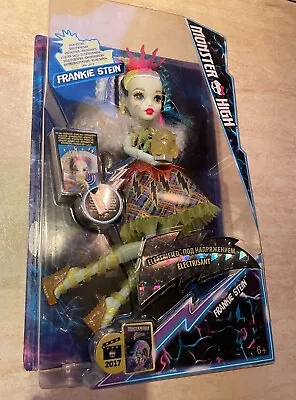 Buy New Monster High Frankie Stein Electrified 2017 • 70.80£