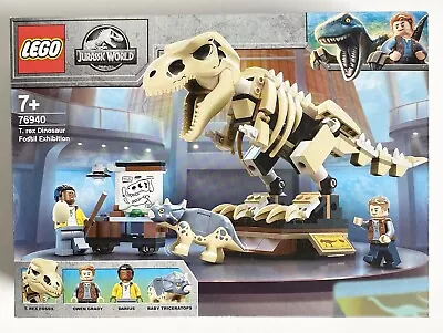 Buy Lego Jurassic World 76940 T.rex Dinosaur Fossil Exhibition 2 Minifigures *new • 32.99£
