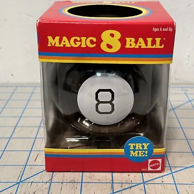 Buy Magic 8 Ball Toy Retro Themed Novelty Fortune Teller Question Mattel 2014 - NEW • 11.37£
