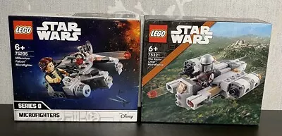 Buy LEGO Star Wars Microfighters: 75295 Falcon + 75321 Razor Crest. New Sealed ✔️ • 21.99£