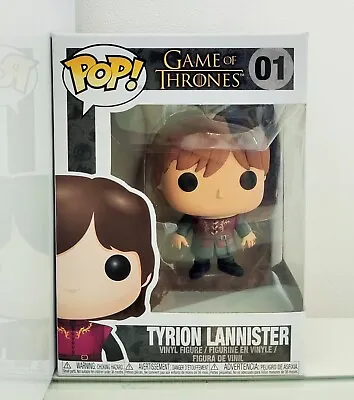 Buy Game Of Thrones Tyron Lannister Funko Pop! Vinyl Figure #01 Vaulted • 10.95£