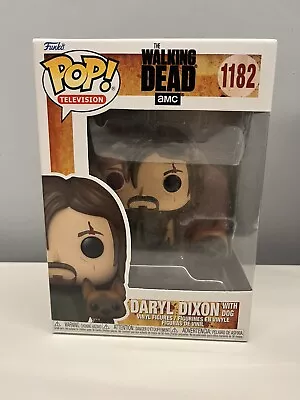 Buy Daryl Dixon With Dog  - The Walking Dead Action Figure -NEW Funko Pop! • 30£