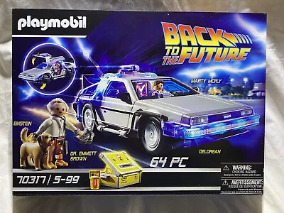 Buy Back To The Future Delorean Playmobil. Brand New In Sealed Box. • 40£