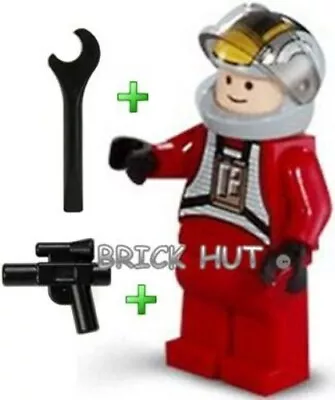 Buy Lego Star Wars - Rebel Pilot B-wing Figure + Spanner & Gun - Bestprice - New • 99.91£