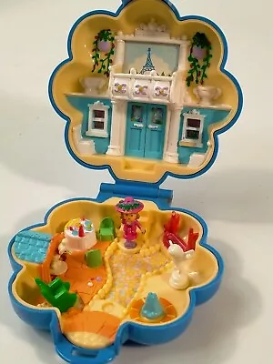 Buy Vintage 1990 Polly Pocket Fifi's Parisian Apartment With Fifi And One Poodle • 15£