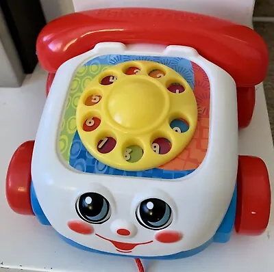 Buy 2000 Vintage Remake Fisher Price Pull Along Chatter Telephone • 6£