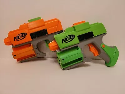 Buy Nerf N-strike Dart Tag Crossfire Pistol Blasters X2 • 8.99£