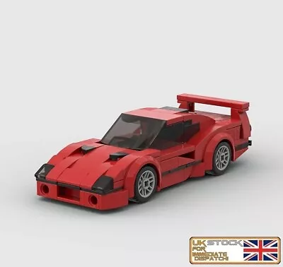 Buy Fits Legos Technic Speed Car Ferrari F40 Building Blocks Kids Toy Birthday Gift • 18.99£