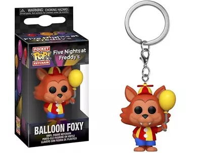 Buy Funko POP! Keychain Balloon Foxy Five Nights At Freddy's Vinyl Keyring New • 6.99£