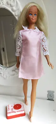 Buy Vintage Barbie Clone_ Laughing FRANCIE Clone Doll In Dance Party Outfit 1960's • 34.90£