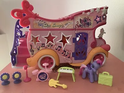 Buy My Little Pony Ponyville Star Song’s Tour Bus G3 • 19.99£