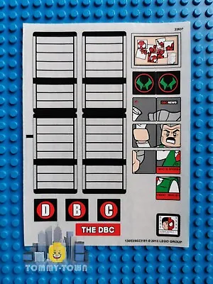 Buy Lego Super Heroes STICKER SHEET ONLY For Lego Set 76005 Daily Bugle Showdown • 4.99£