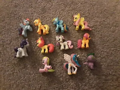 Buy My Little Pony Mini Figures X 10  Bundle & Spike The Dragon • 6.99£