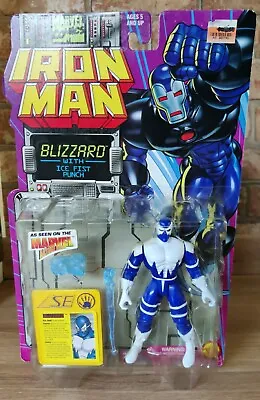 Buy Iron Man Blizzard Vintage Toy Biz 1995 New Sealed Action Figure Scarce 🔥 • 19.99£