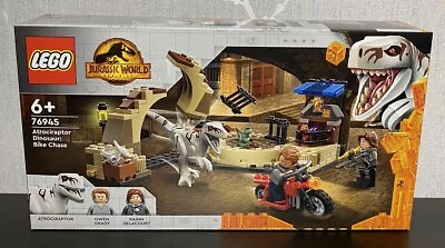 Buy LEGO 76945 Jurassic World - Atrociraptor Dinosaur: Bike Chase. New Sealed ✔️ • 16.99£