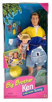 Buy 1996 Barbie Doll Set: Ken & Baby Brother Tommy / Mattel 17055 / NrfB • 61.72£