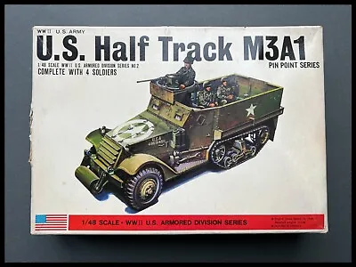Buy Bandai U.S. Half Track M3A1 Bandai 1:48 Model Kit • 54.95£