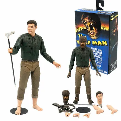 Buy NECA Universal Monsters Ultimate Wolf Man Action Figure Official IN STOCK • 37.95£