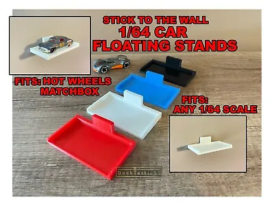 Buy Display Stand For Hot Wheels | Wall Mount For Matchbox Collectable Cars | 1/64 • 1.99£