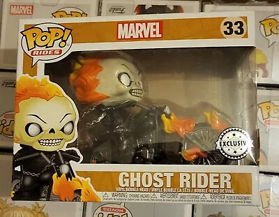 Buy Funko Pop Rides Marvel 33 Ghost Rider Exclusive - Box Damage • 55£
