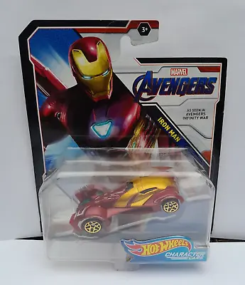 Buy Hot Wheels Character Cars - Marvel Avengers Endgame - Iron Man - Brand New! • 14.95£