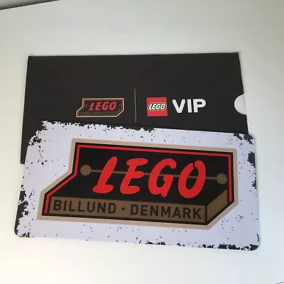 Buy LEGO 1950's Retro Tin Metal Sign Poster Billund  VIP Rare Limited Edition • 19.95£
