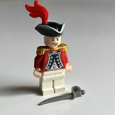 Buy Lego Pirates Of The Caribbean Minifigure King George’s Officer POC018 • 4£
