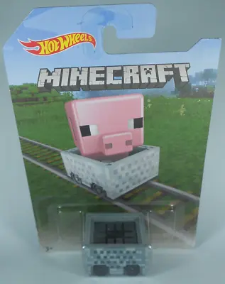 Buy Hot Wheels Minecraft Minecart Sealed On PIG Card 2016 • 4£