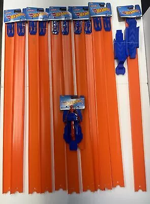 Buy Hot Wheels Track Lot 5 Sets Of 24  Straight Tracks, 1 Loop, 1  Launcher New • 25.03£