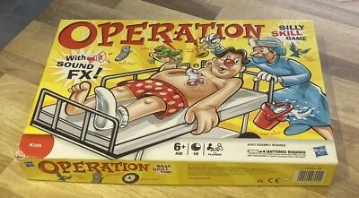 Buy Operation Silly Skill Game Sound FX Hasbro Doctor Complete 2008 🔥 • 9£