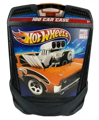 Buy Hot Wheels 100 Cars Carry Case Storage Pull Along Trolley 20135 Rare Collectible • 274.99£