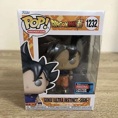 Buy Goku (ULTRA INSTINCT Sign) | FUNKO POP! NYCC '22 | Dragon Ball Z | Anime Manga • 27.99£