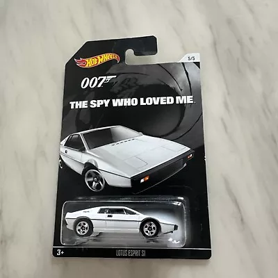 Buy Hot Wheels 007 The Spy Who Loved Me (2014) White Lotus Esprit S1 • 10£