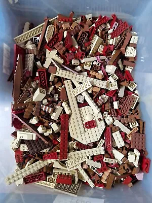 Buy LEGO - 1lb Bag Of VARIOUS SHADES OF BROWN Bricks Parts Pieces Bundle Lot • 11.99£