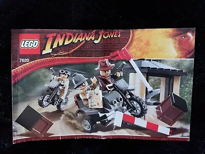 Buy LEGO Indiana Jones Motorcycle Chase 7620 100% COMPLETE  • 32£