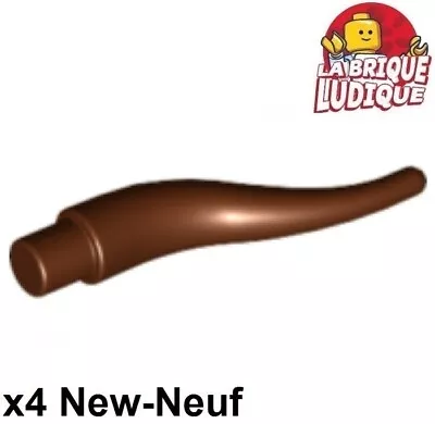 Buy LEGO 4x Cow Cattle Horn Cow - Long Brown/Reddish Brown 13564 NEW • 1.44£