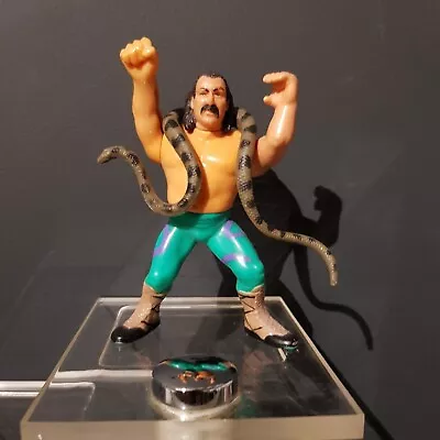 Buy WWF Jake The Snake Roberts Hasbro 1990 With Damien Accessory • 19.99£