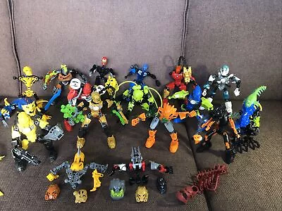 Buy Bionicle And Hero Factory Figures Plus Parts Some Incomplete Great Job Lot • 89.99£