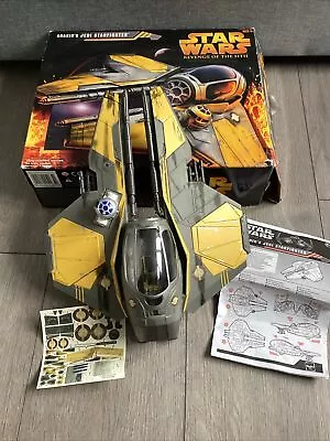 Buy Star Wars Revenge Of The Sith Anakin's Jedi Starfighter Toy By Hasbro • 15£