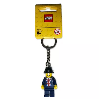 Buy Genuine Lego Leicester Square Lester Minifigure Keyring 853843 - Brand New • 5.99£