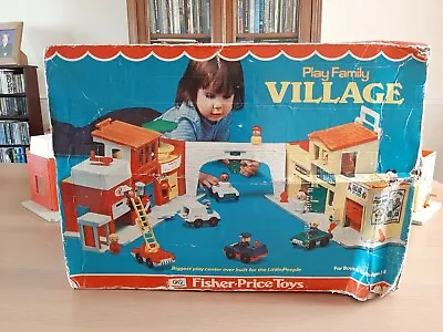 Buy Fisher- Price Toys Play Family Village For Little People. Boy's Or Girls 2-8 Yrs • 46£